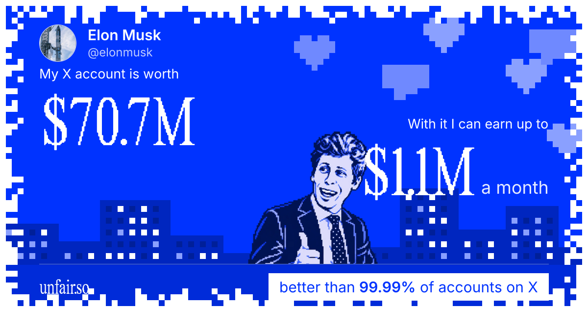 Elon Musk's X account can earn up to $1.1M a month