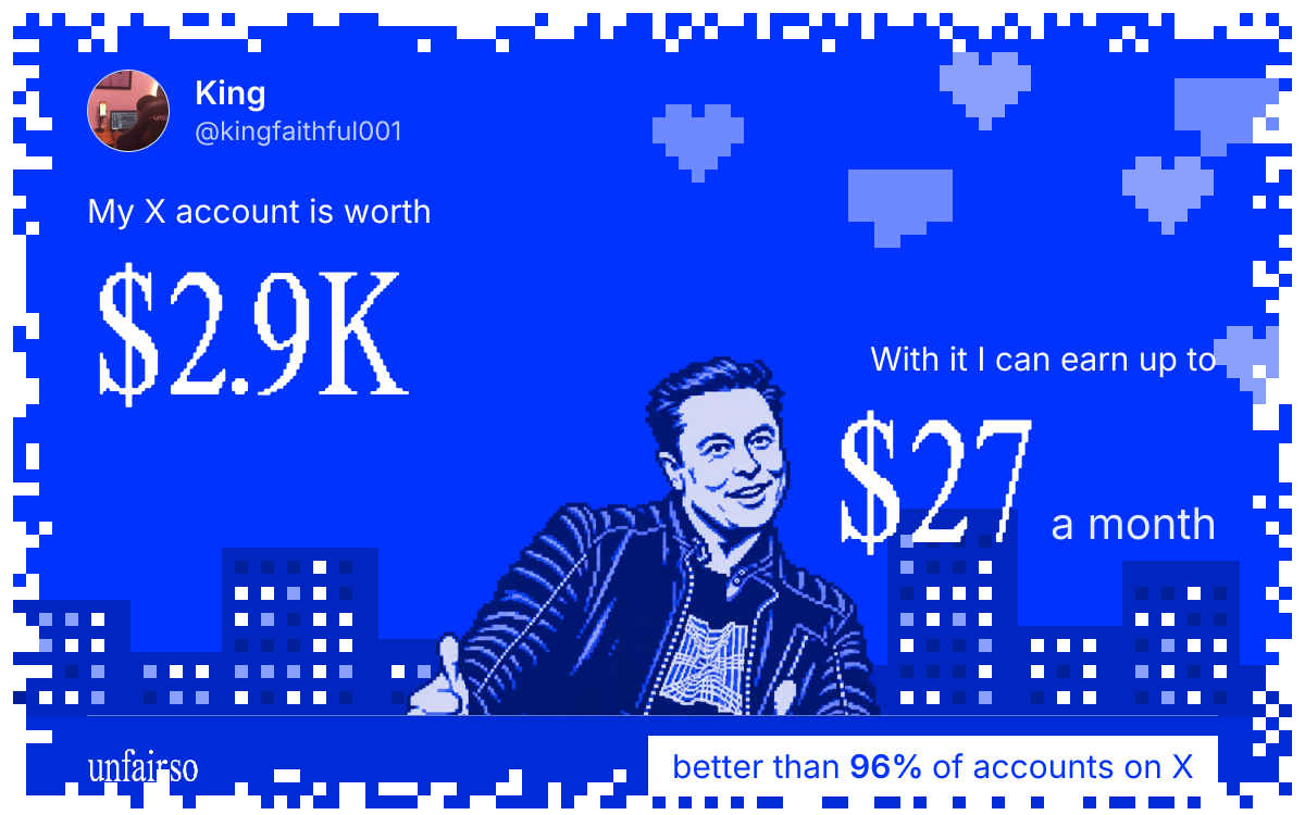 King's X account can earn up to $27 a month